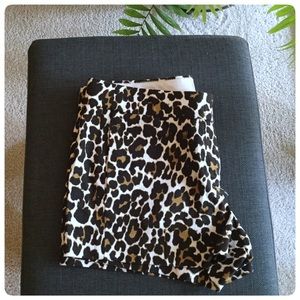 J. Crew Cheetah Print Chino Shorts